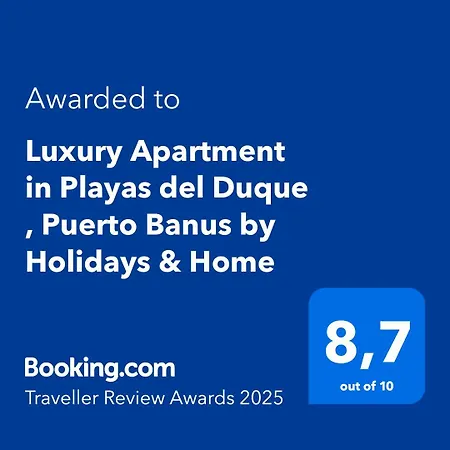 Apartment Luminous In Playas Del Duque , Puerto Banus By Holidays & *